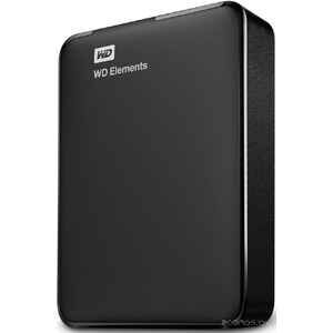 Внешний жёсткий диск Western Digital Elements Portable 4Tb WDBU6Y0040BBK-WESN