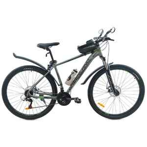 Велосипед GreenLand Oasis 29 2.0 (21, серый/зеленый) Велосипед GreenLand Oasis 29 2.0 (21, серый/зеленый)