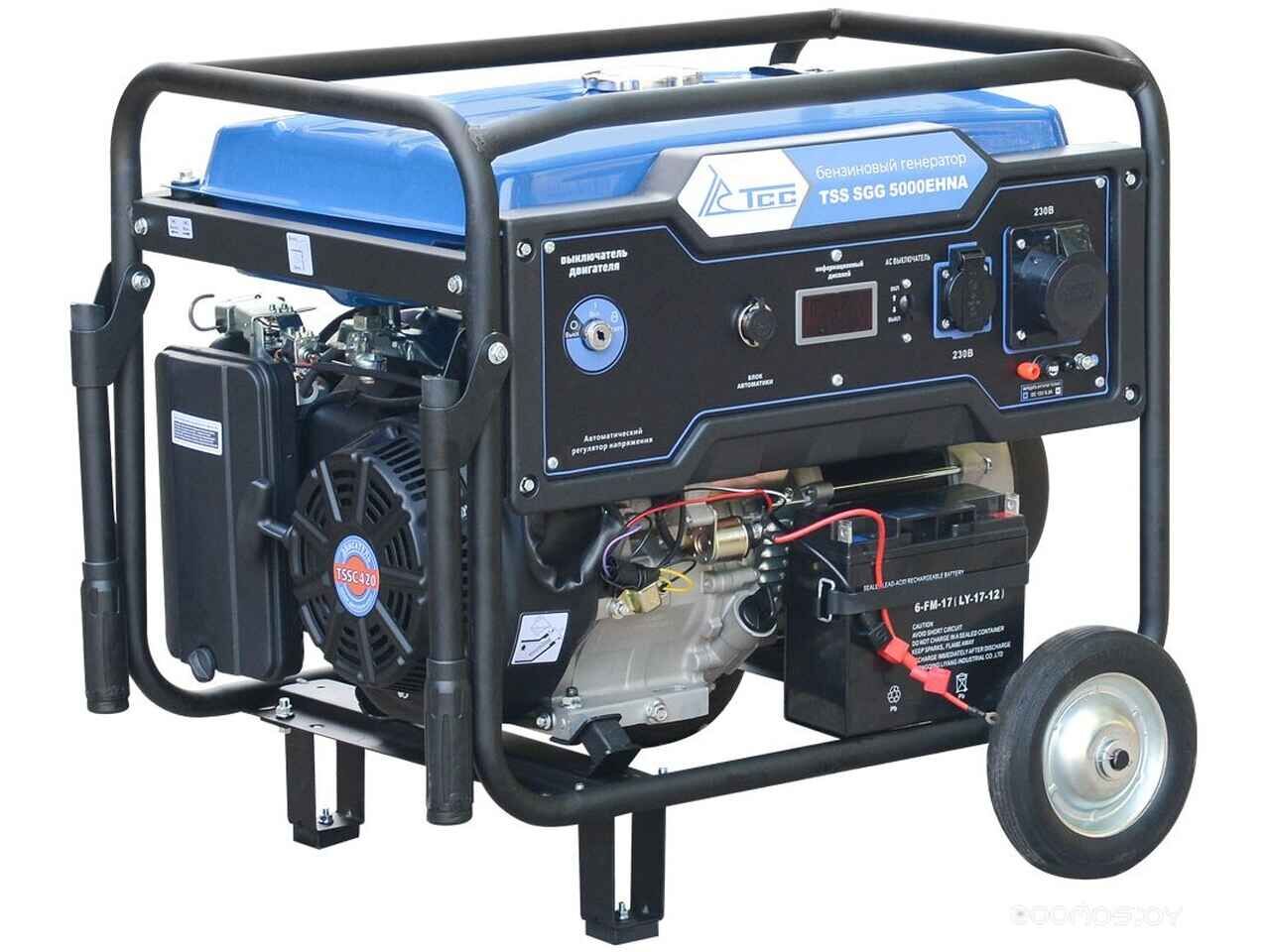 Бензиновый генератор ТСС SGG 5000EHNA Бензиновый генератор ТСС SGG 5000EHNA
