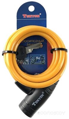 Тросовый велозамок Tonyon 506K-1015C