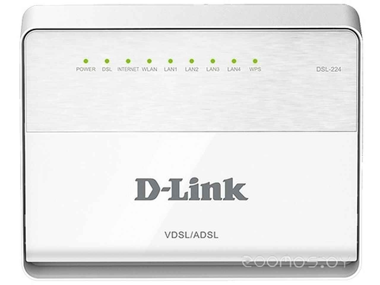 Беспроводной маршрутизатор D-LINK DSL-224/T1A Беспроводной маршрутизатор D-LINK DSL-224/T1A