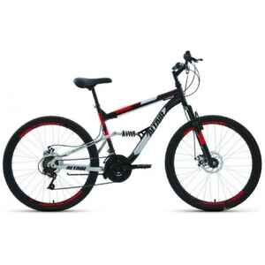 Велосипед ALTAIR MTB FS 26 1.0 р.16 (черный/красный)