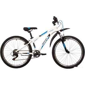 Велосипед Novatrack Battler 24 2023 (белый)