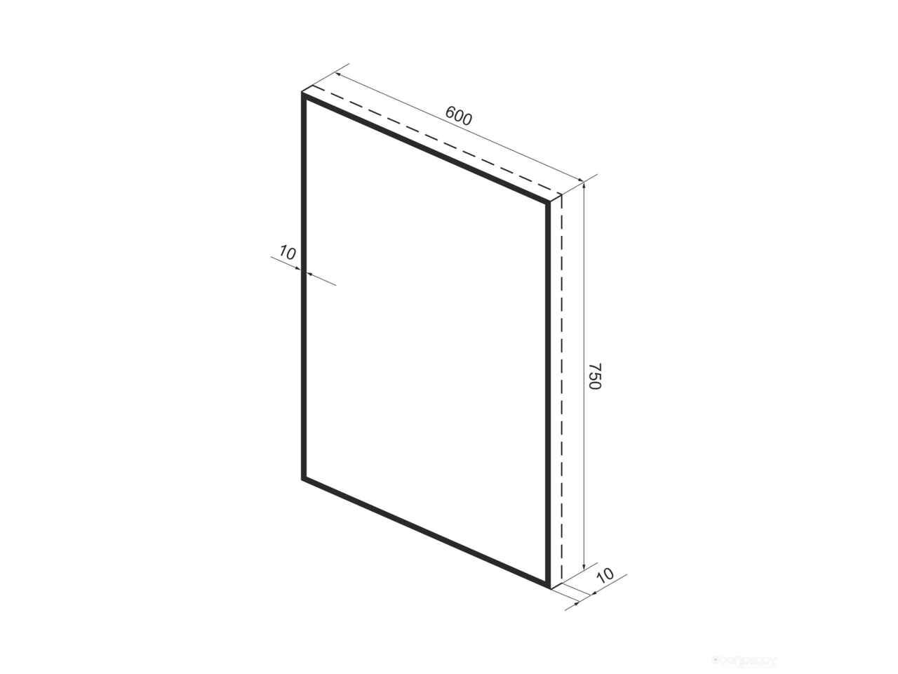 Зеркало Wellsee Зеркало 7 Rays' Spectrum 172200620, 60 х 75 см Зеркало Wellsee Зеркало 7 Rays' Spectrum 172200620, 60 х 75 см