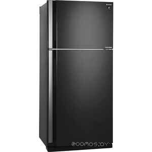 Холодильник с верхней морозильной камерой Sharp SJ-XE55PMBK