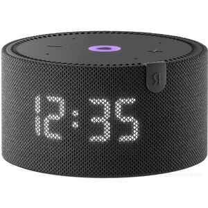 Умная колонка Яндекс Станция Мини 2 с часами (черный)