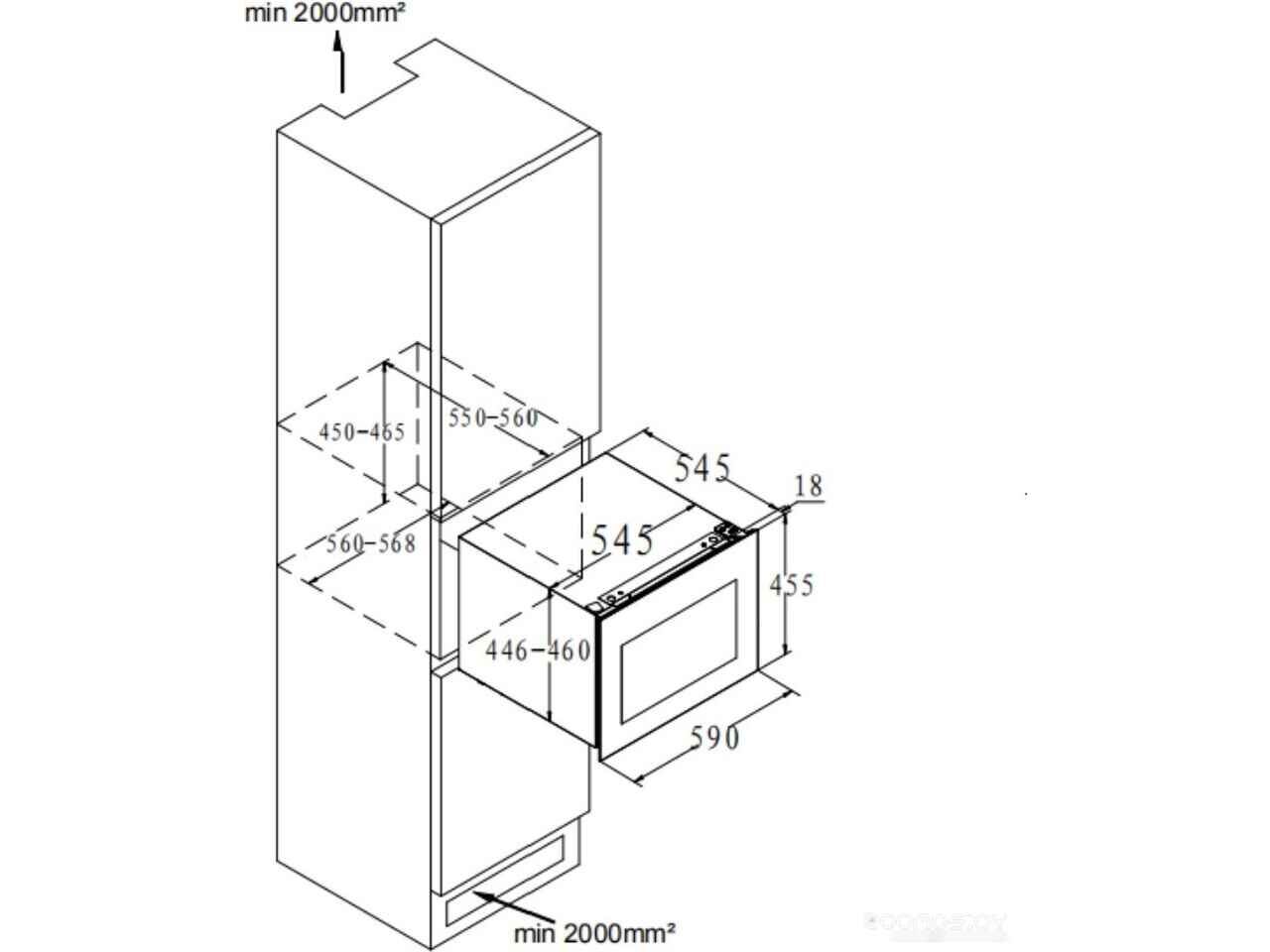 Винный шкаф Korting KFW 501 SL GN Винный шкаф Korting KFW 501 SL GN