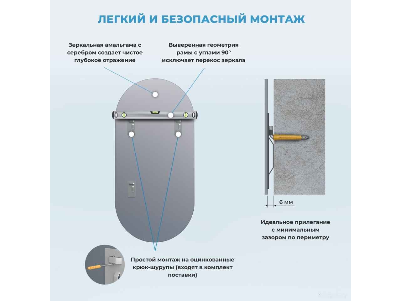 Зеркало Wellsee Зеркало 7 Rays' Spectrum 172201420, 40 х 80 см Зеркало Wellsee Зеркало 7 Rays' Spectrum 172201420, 40 х 80 см