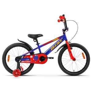 Детский велосипед Aist Pluto 14 (синий, 2025)