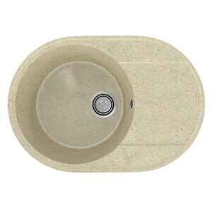 Кухонная мойка Practik PR-M 610-002 (слоновая кость)