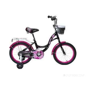 Детский велосипед Zigzag Girl 20 ZG-2035 (черный/малиновый, 2021)