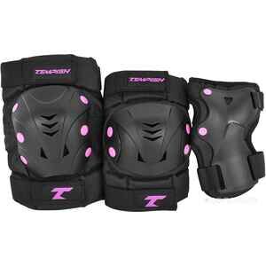 Комплект защиты Tempish Taky (черный/розовый, M)