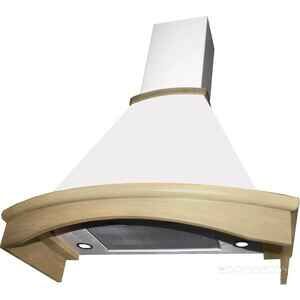 Кухонная вытяжка Elikor Ротонда 90П-650-П3Д (бежевый/дуб неокрашеный) 941556