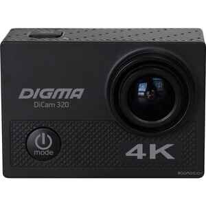 Экшен-камера DIGMA DiCam 320 DC320 (черный) Экшен-камера DIGMA DiCam 320 DC320 (черный)