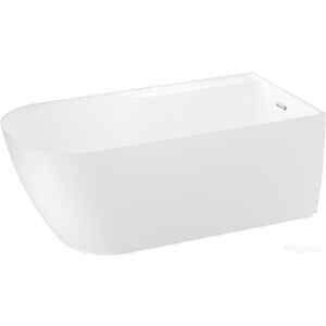 Ванна Wellsee Camellia 2.0 167x82 236202001 (отдельностоящая ванна (правая) белый глянец, экран, ножки, сифон-автомат хром)