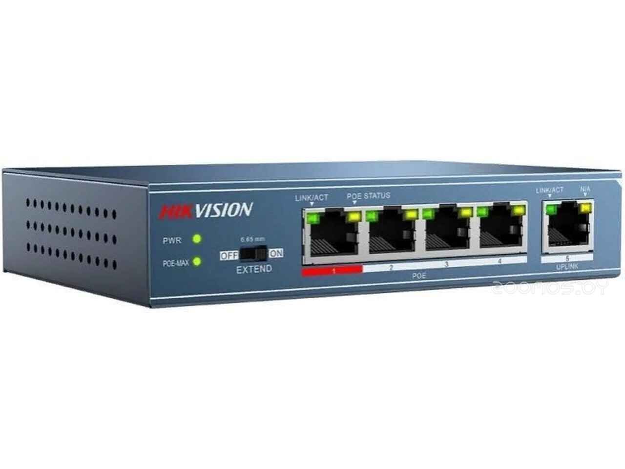 Коммутатор Hikvision DS-3E0105P-E/M(B) Коммутатор Hikvision DS-3E0105P-E/M(B)