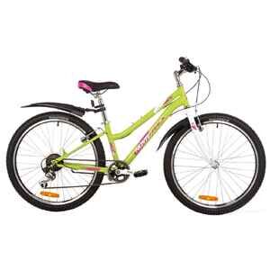 Велосипед Novatrack Jenny new 24 (12, салатовый)