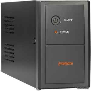 Источник бесперебойного питания Exegate BNB-850.LED.AVR.EURO.RJ.USB EP285474RUS