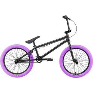 Велосипед Stark Madness BMX 4 2025 (серо-фиолетовый/черный/фиолетовый)