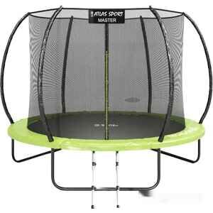 Батут Atlas Sport 252 см - 8ft Master (с лестницей, зеленый)