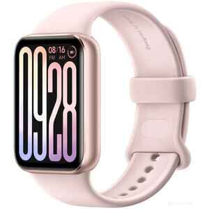 Фитнес-браслет Xiaomi Smart Band 9 Pro M2401B1 (розовый, с розовым силиконовым ремешком, международная версия)