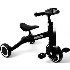 Беговел-велосипед Bubago Split BG S-157-3 (черный/белый) Беговел-велосипед Bubago Split BG S-157-3 (черный/белый)