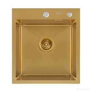 Кухонная мойка ARFEKA ECO AR 450*500 GOLD PVD NANO