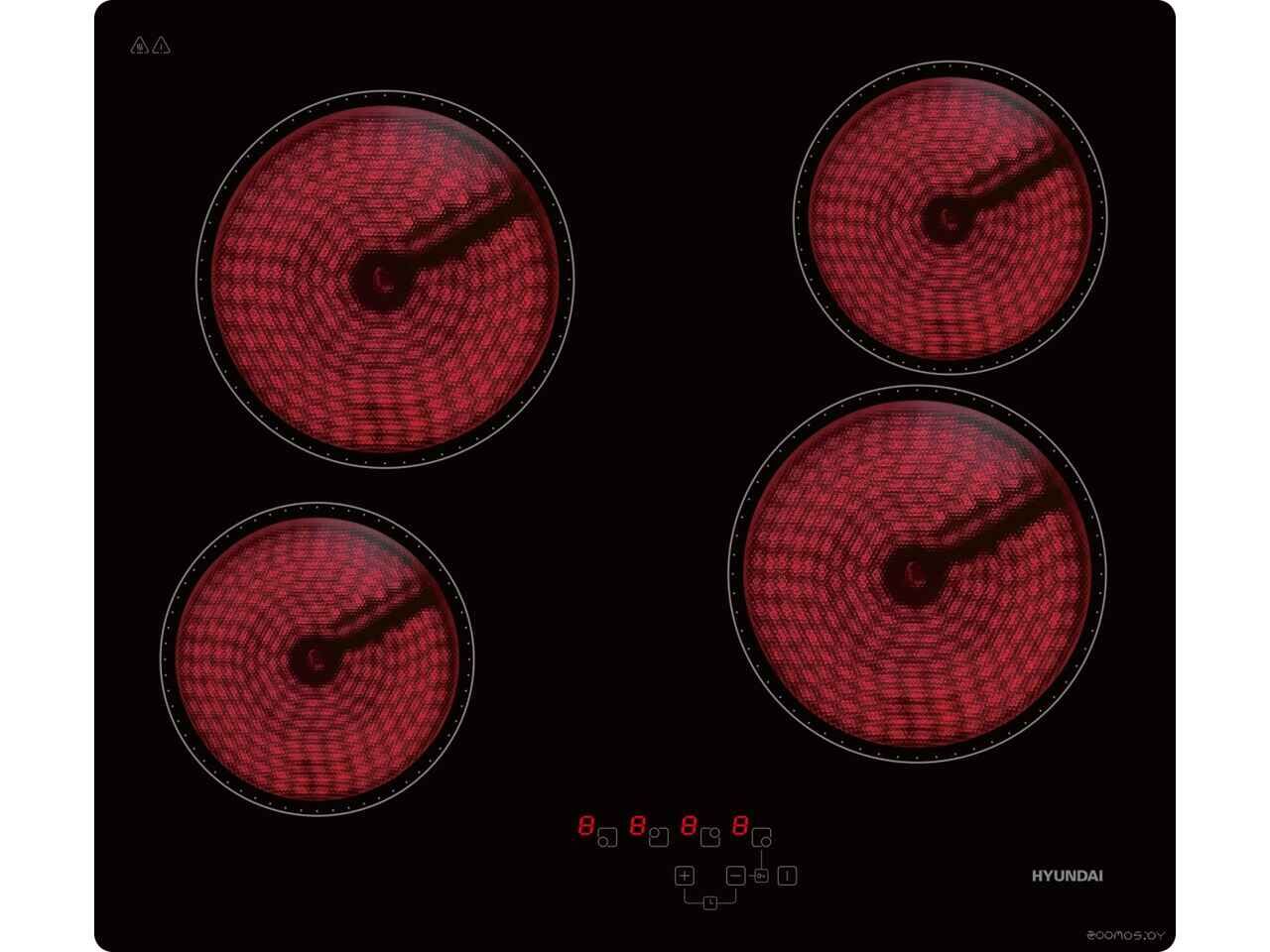 Варочная панель Hyundai HHE 6410 BG Варочная панель Hyundai HHE 6410 BG