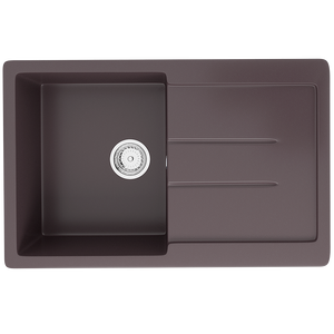 Врезная кухонная мойка Ulgran U-507 345 (ШОКОЛАД) Врезная кухонная мойка Ulgran U-507 345 (ШОКОЛАД)