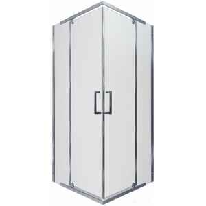 Душевой уголок Triton Каппа Хром А1 90х90 без поддона (прозрачное стекло)