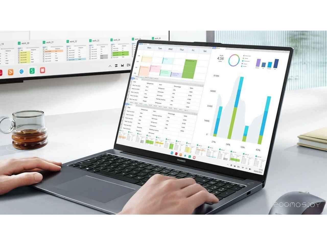 Ноутбук Huawei MateBook D 16 2024 MCLG-X 53013YDL Ноутбук Huawei MateBook D 16 2024 MCLG-X 53013YDL