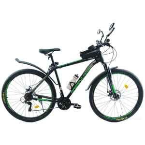 Велосипед GreenLand Scorpion 29 (21, черный/зеленый, 2025)