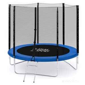 Батут Atlas Sport 252 см - 8ft Basic с внешней сеткой и лестницей