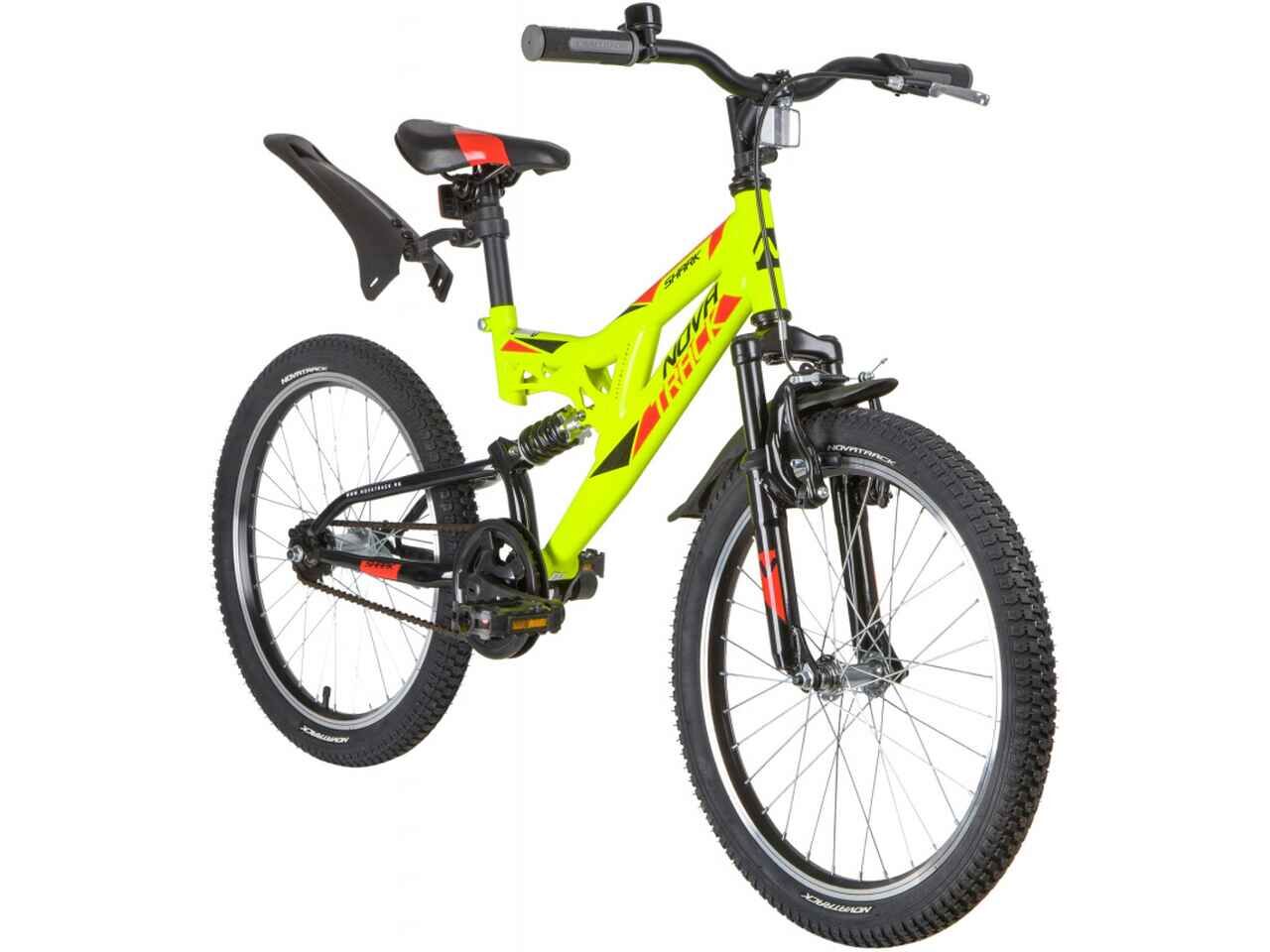 Детский велосипед Novatrack Shark 20 (салатовый/красный, 2020) 20SS1V.SHARK.GN20 Детский велосипед Novatrack Shark 20 (салатовый/красный, 2020) 20SS1V.SHARK.GN20