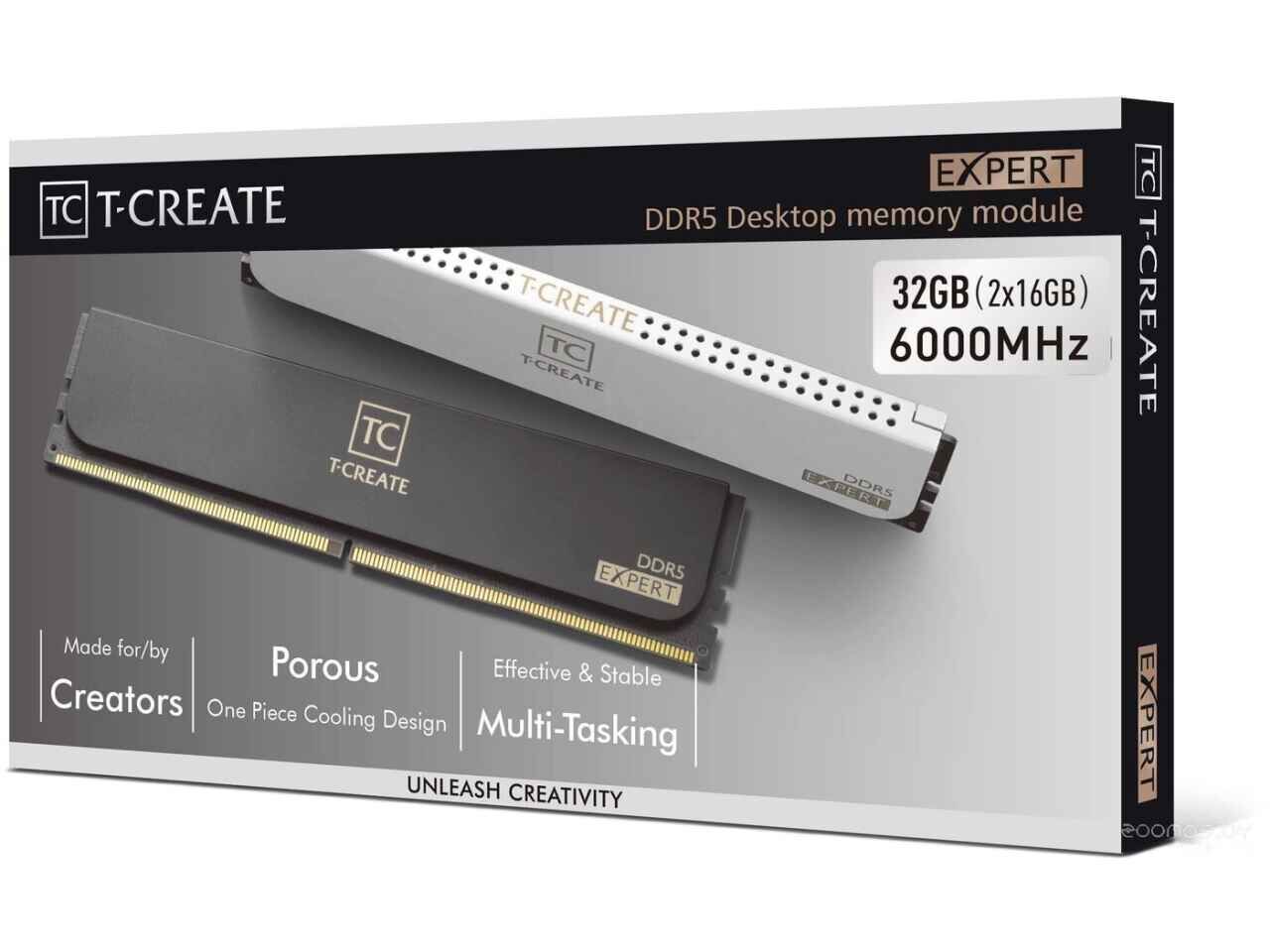 Оперативная память Team T-Create Expert 2x48ГБ DDR5 6400 МГц CTCED596G6400HC32ADC01 Оперативная память Team T-Create Expert 2x48ГБ DDR5 6400 МГц CTCED596G6400HC32ADC01