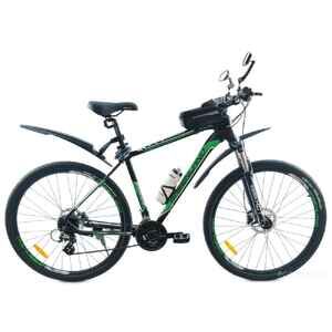 Велосипед GreenLand REACTIVE 29 3.0 (19, черный/зеленый, 2024)