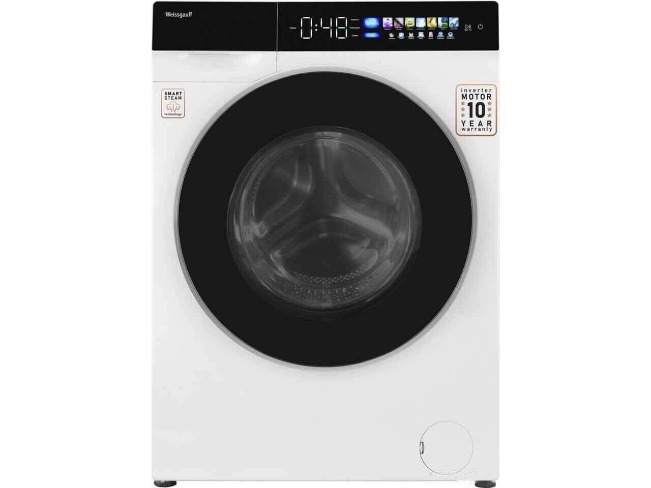 Стиральная машина Weissgauff WM 999 Full Touch DC Inverter Steam Стиральная машина Weissgauff WM 999 Full Touch DC Inverter Steam