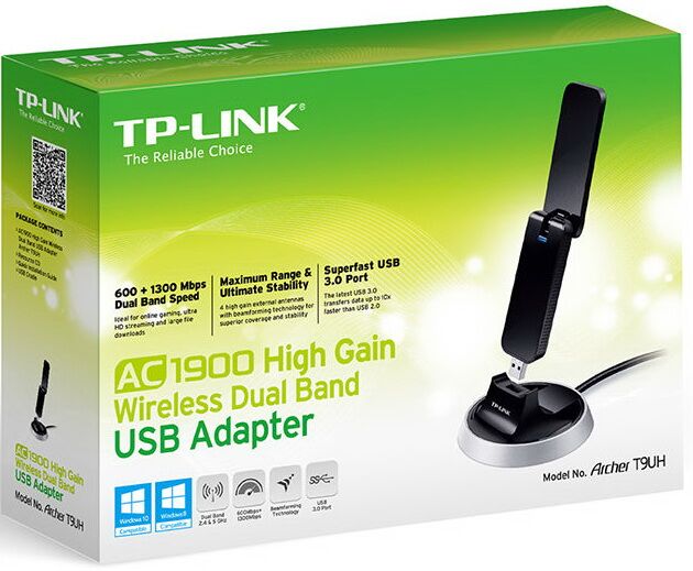 Беспроводной адаптер TP-Link Archer T9UH