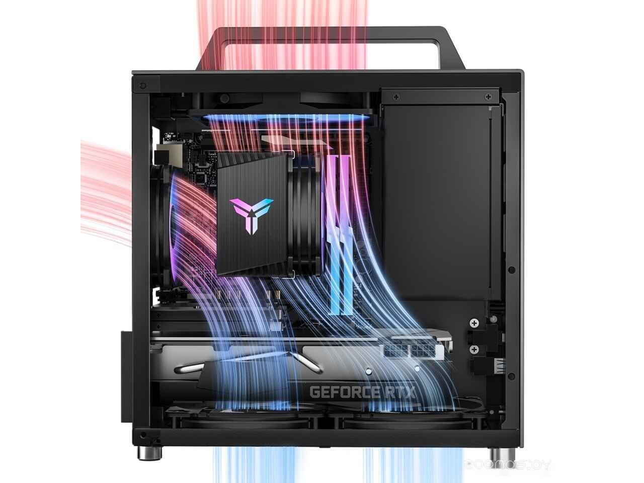 Корпус Jonsbo T8 Plus (черный) Корпус Jonsbo T8 Plus (черный)