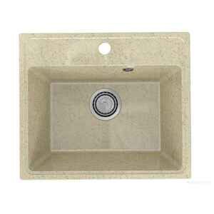 Кухонная мойка Practik PR-M 490-002 (слоновая кость)