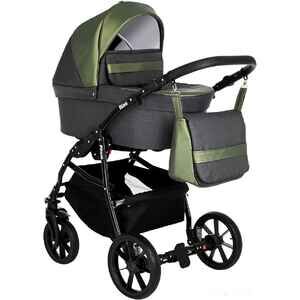 Универсальная коляска Pituso Nino (2 в 1, 3013 antracyt/metalic olive)