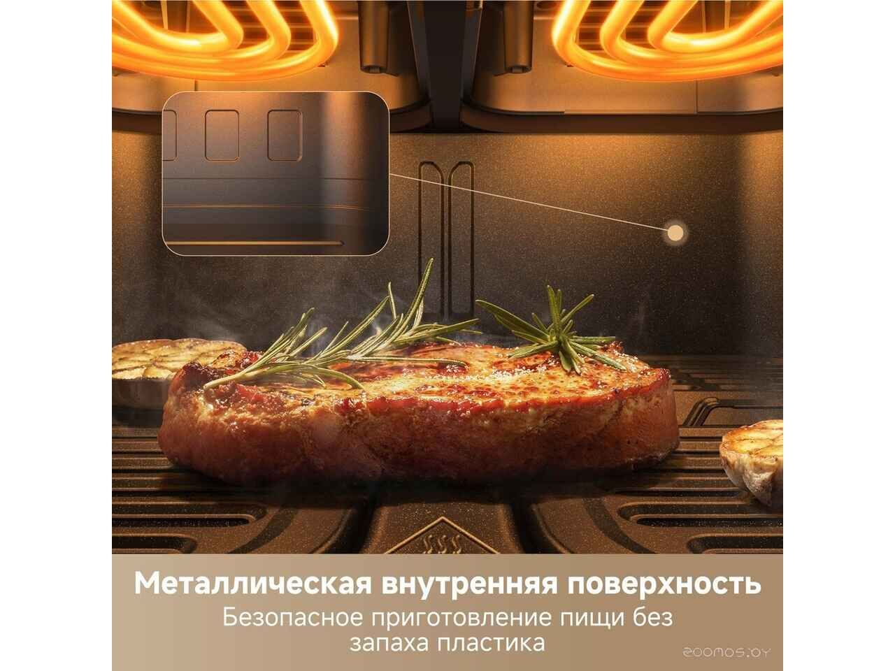 Аэрогриль (аэрофритюрница) Trouver Air Fryer FD20 Pro AF-5518ATB (белый) Аэрогриль (аэрофритюрница) Trouver Air Fryer FD20 Pro AF-5518ATB (белый)