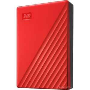 Внешний накопитель Western Digital My Passport 4TB WDBPKJ0040BRD