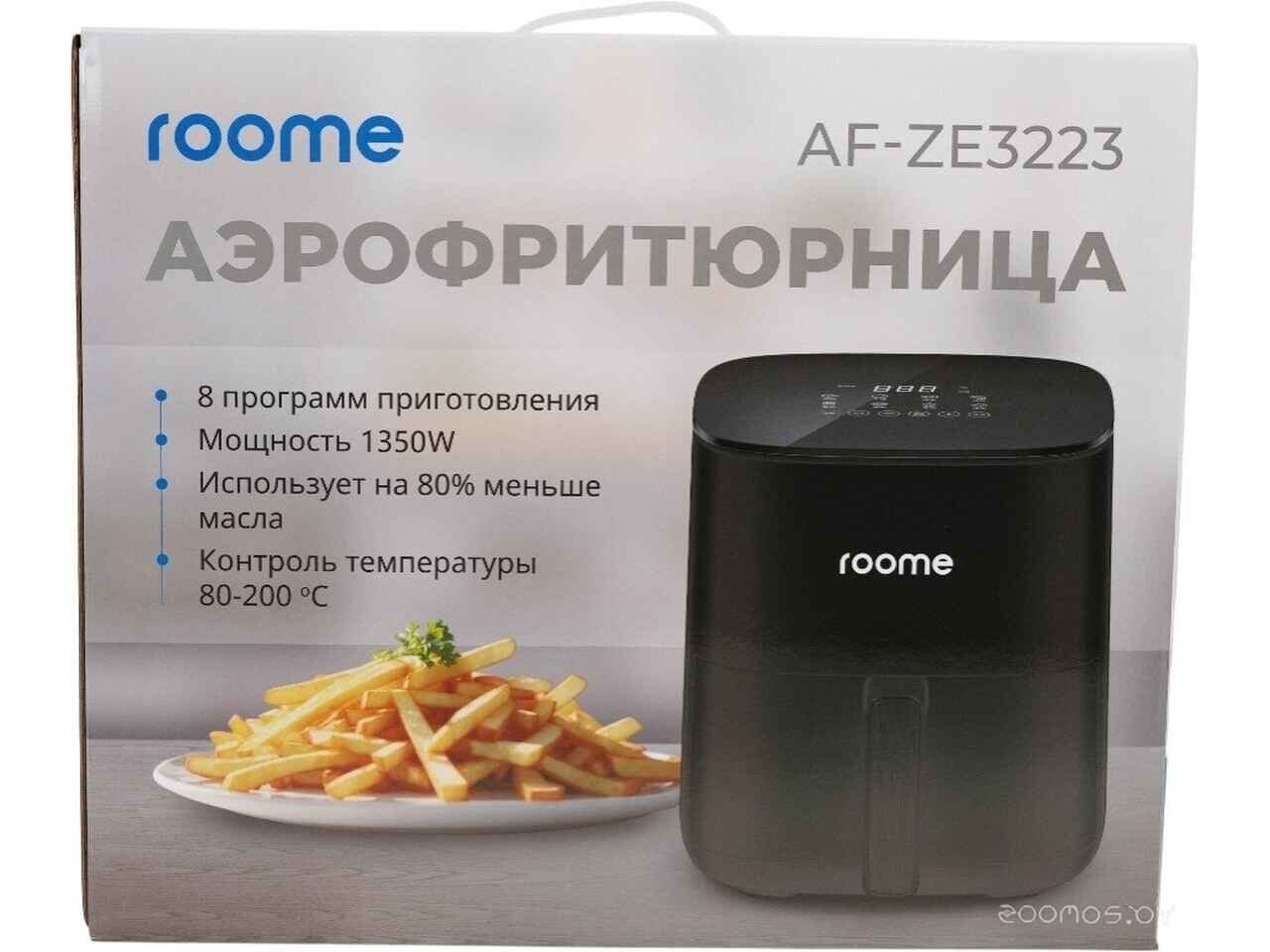 Аэрогриль (аэрофритюрница) Roome AF-ZE3223 (черный) Аэрогриль (аэрофритюрница) Roome AF-ZE3223 (черный)