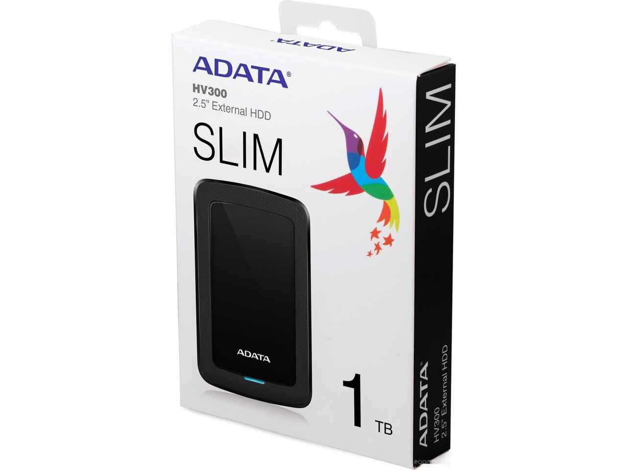 Внешний накопитель A-Data HV300 AHV300-2TU31-CBK 2TB (черный) Внешний накопитель A-Data HV300 AHV300-2TU31-CBK 2TB (черный)