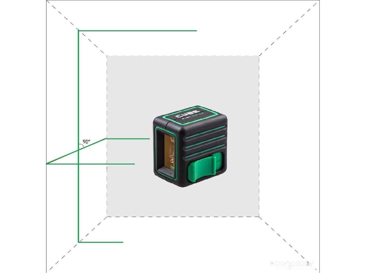 Лазерный нивелир ADA Instruments Cube Mini Green Basic Edition А00496 Лазерный нивелир ADA Instruments Cube Mini Green Basic Edition А00496