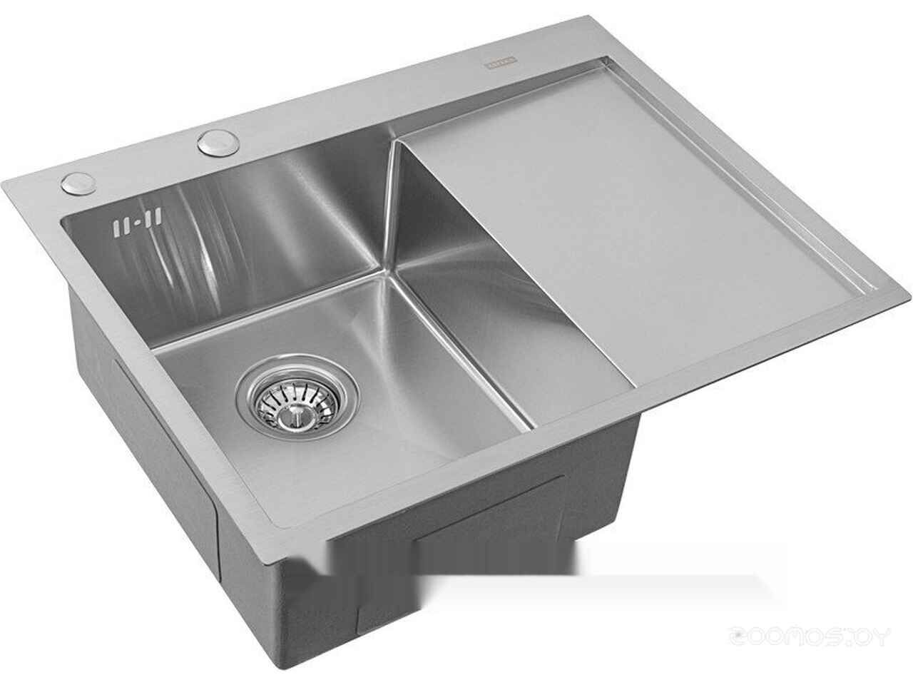 Кухонная мойка ARFEKA ECO AR 650*500 L SATIN Кухонная мойка ARFEKA ECO AR 650*500 L SATIN