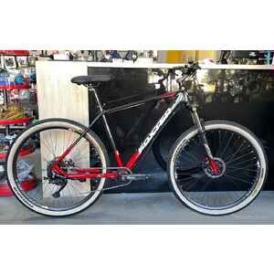 Велосипед Foxter Dallas 9 ск Cues (21, черный/красный) гидравлика