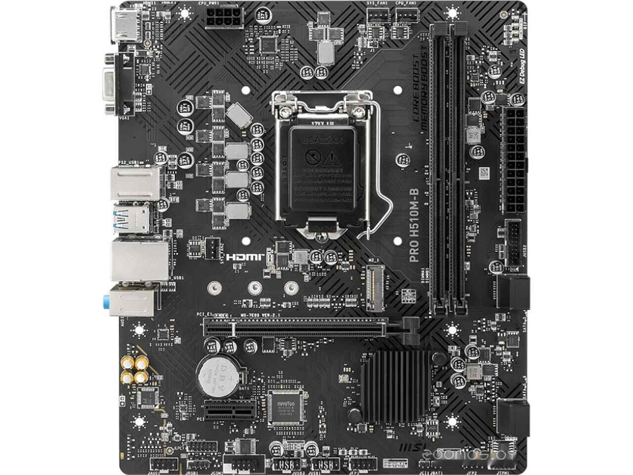 Материнская плата MSI Pro H510M-B Материнская плата MSI Pro H510M-B
