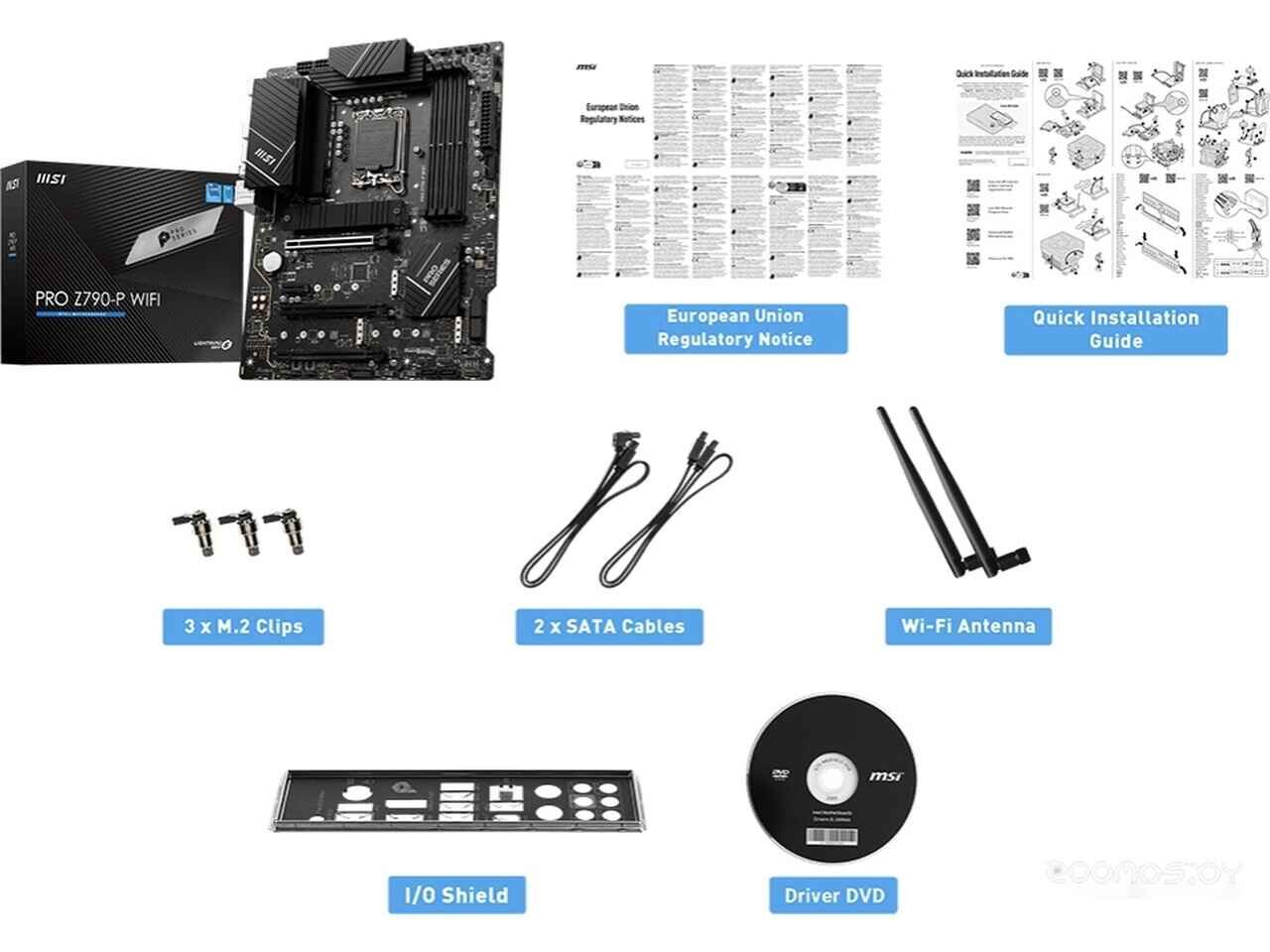 Материнская плата MSI PRO Z790-P WiFi Материнская плата MSI PRO Z790-P WiFi